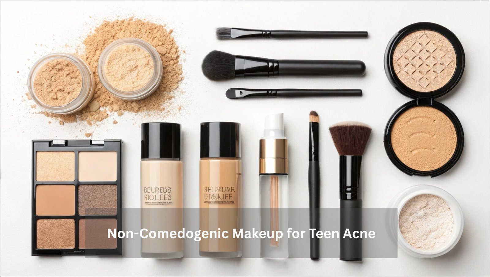 Non-Comedogenic Makeup for Teen Acne