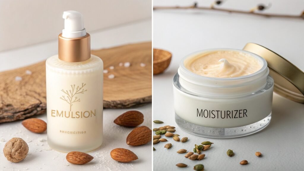 Emulsions vs. Moisturizers