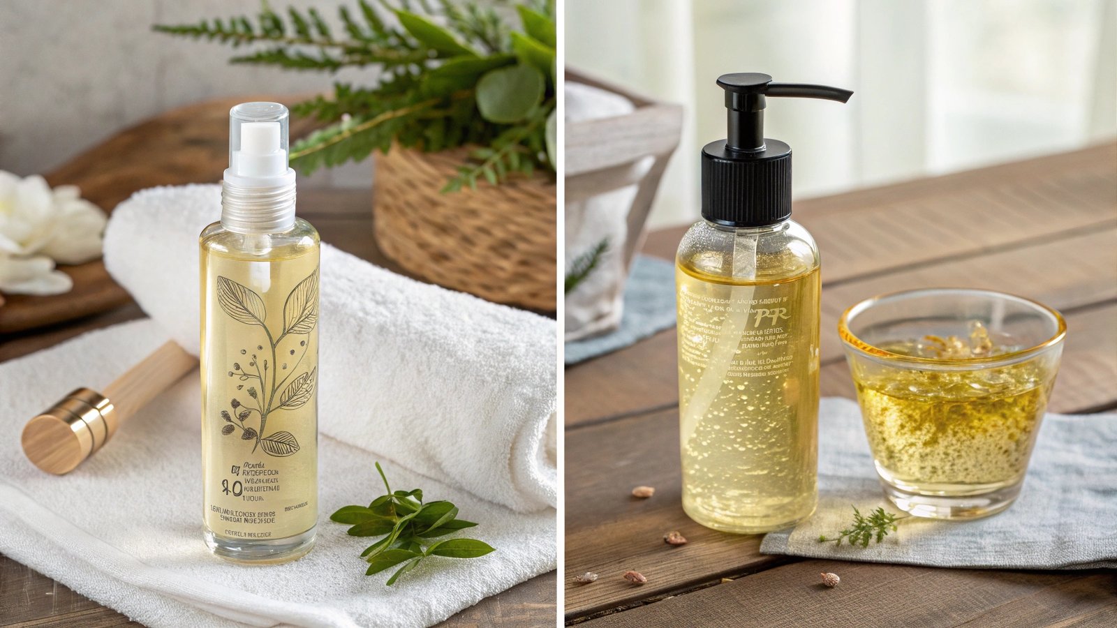 lotion or body oil first