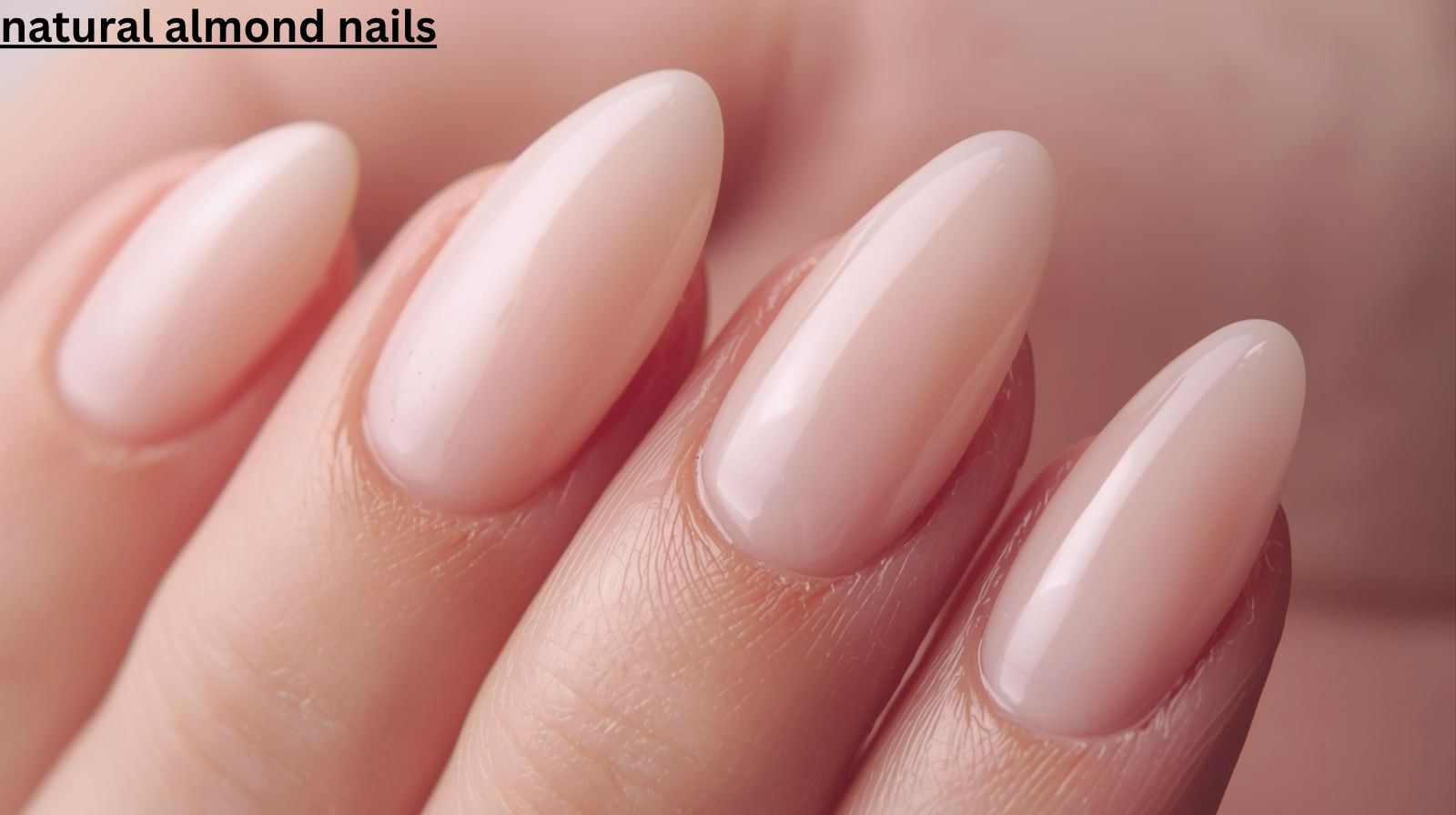 natural almond nails
