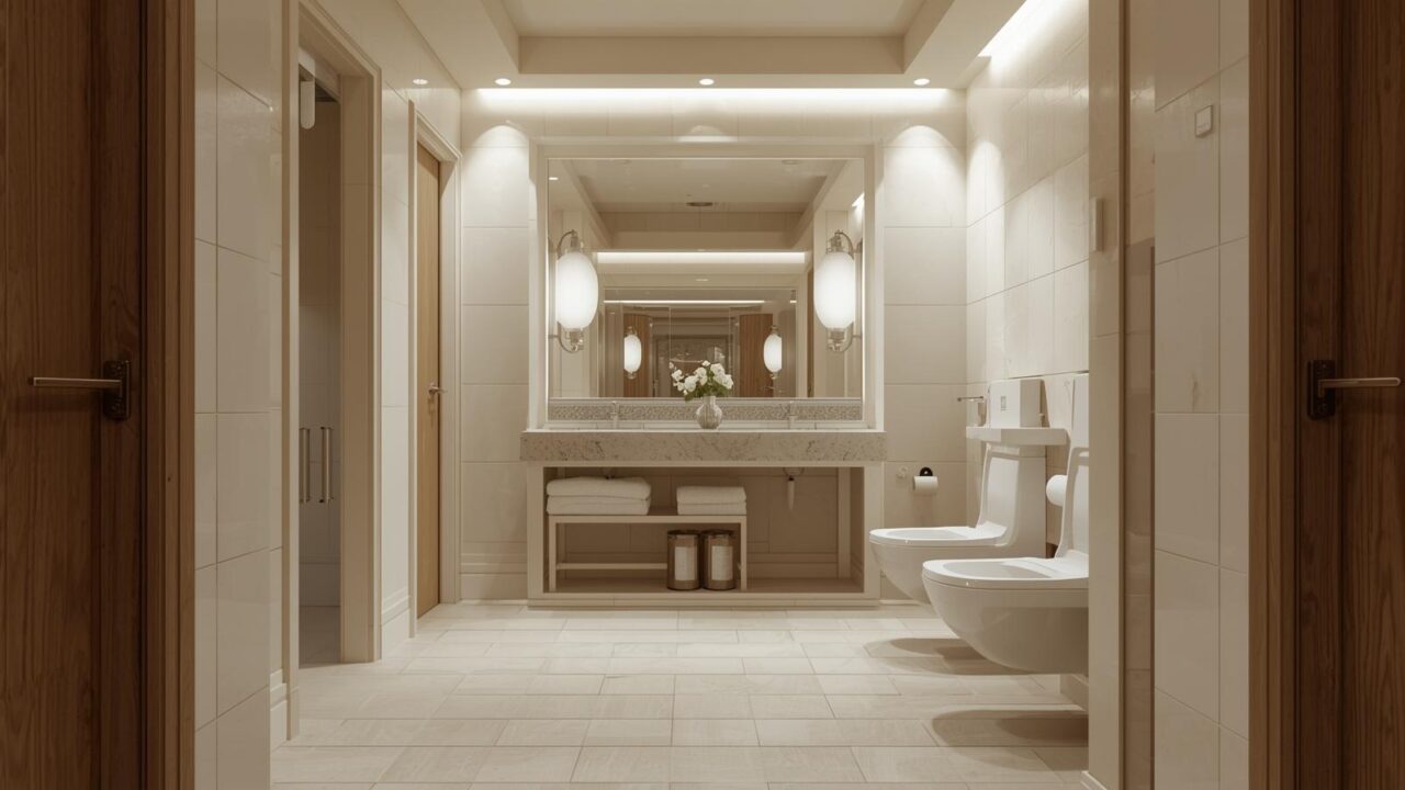 Sqrwomensrestroom – Experience Comfort and Privacy